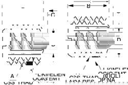 Threaded Spring Plunger: #8-32, 0.437